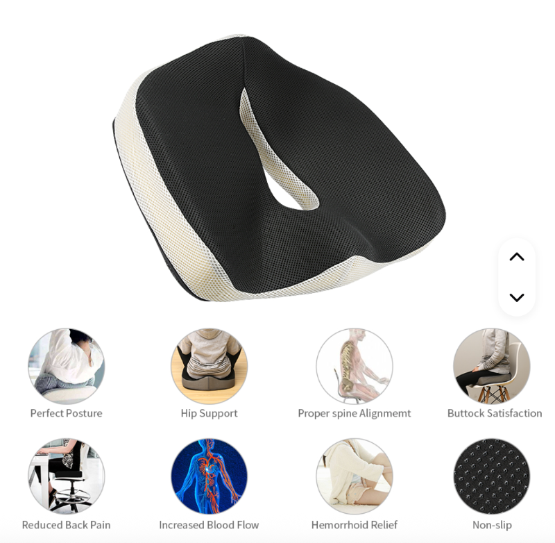 Coussin orthopédique en mousse