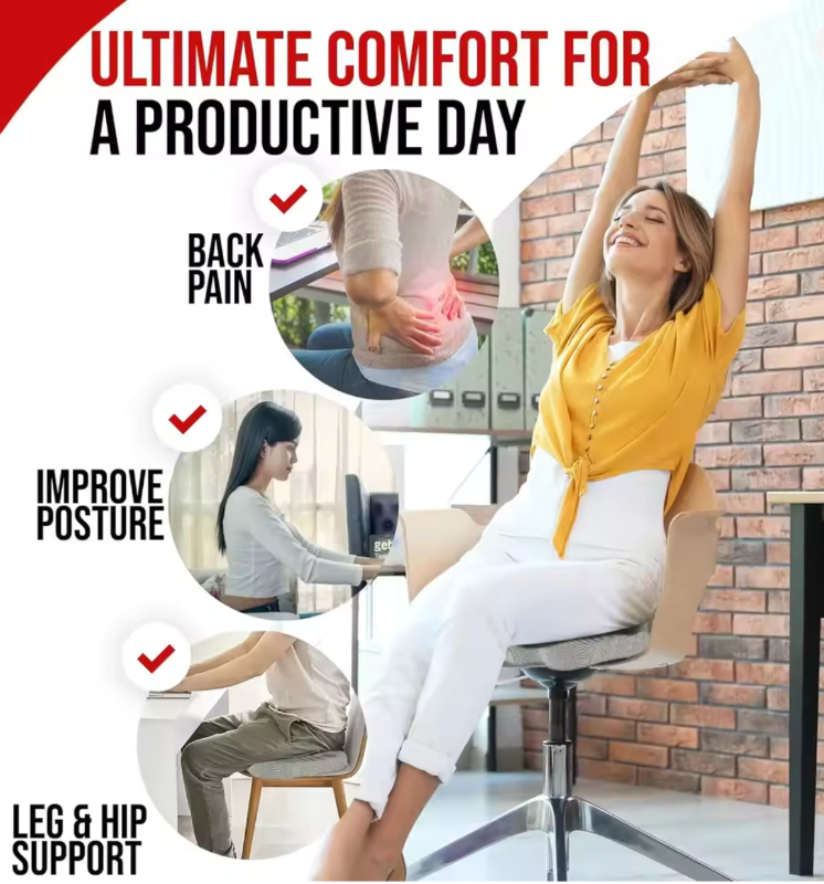 Coussin ergonomique correcteur de posture