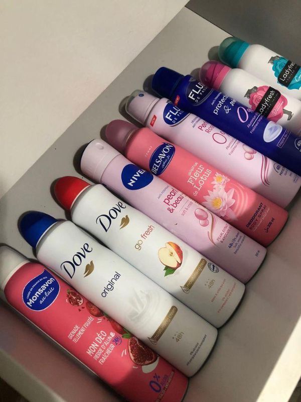 Déodorants en aérosol