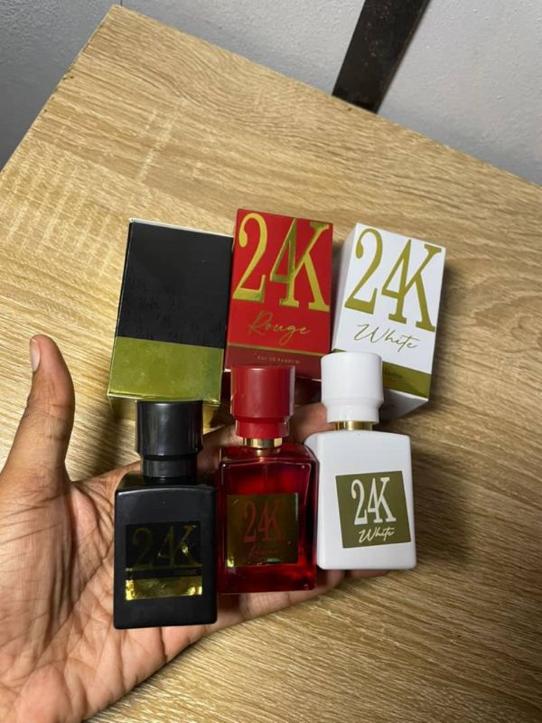 Parfums miniatures "24K"