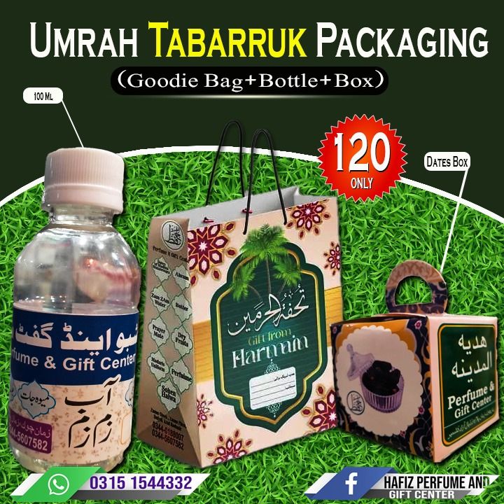 umrah tabarruk Packing