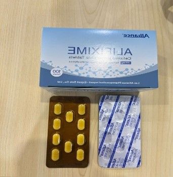 Alifixime
Cefixime Dispersible 200mg