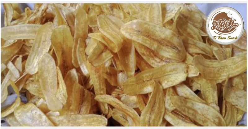 KERIPIK PISANG KEPOK ASIN TIPIS RENYAH GARING