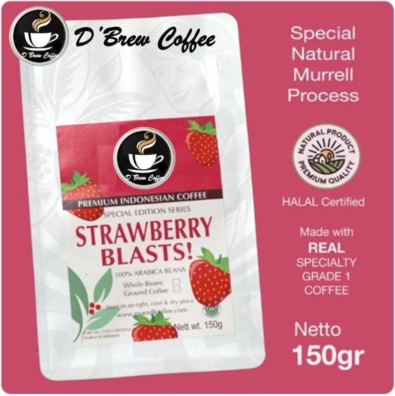 KOPI ARABICA STAWBERRY BLASTS  Specialty premium