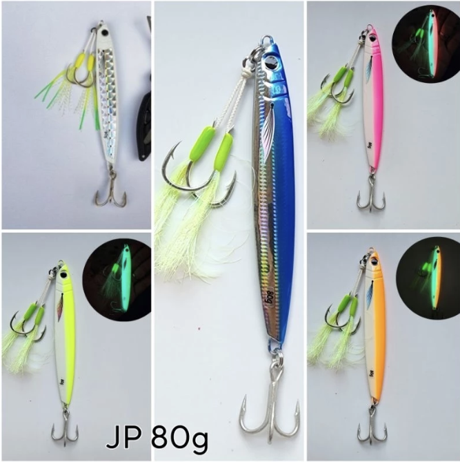 Metal Jig 80 gram - KOMPLIT