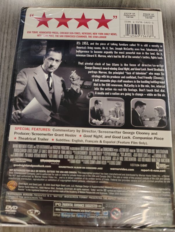 Good Night, and Good Luck (Widescreen Edition)