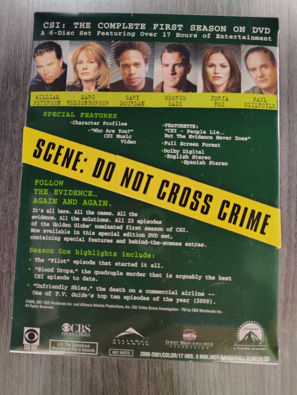 CSI: Crime Scene Investigation: Season 1
