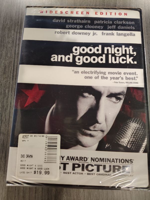 Good Night, and Good Luck (Widescreen Edition)