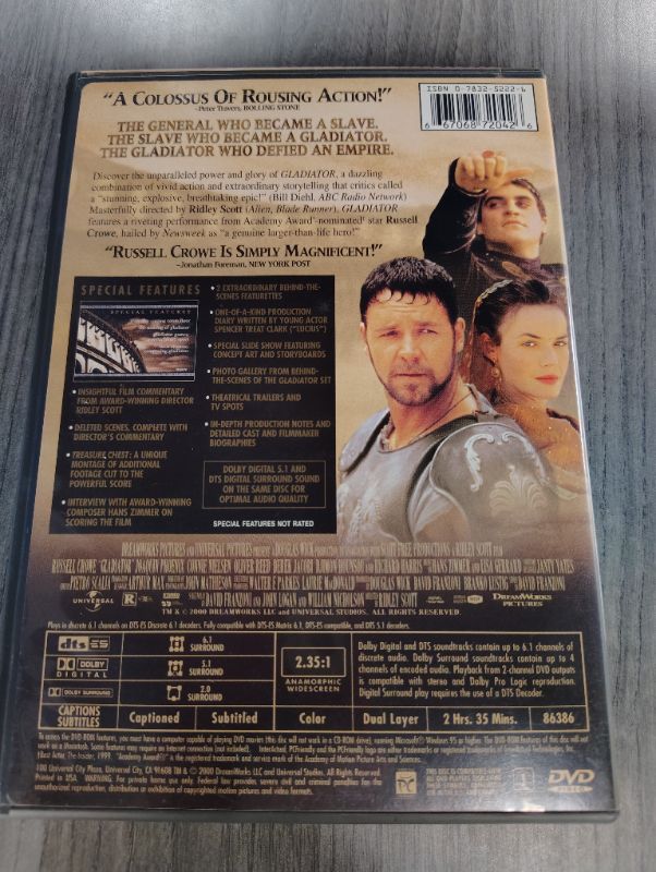 Gladiator Signature Selection (Two-Disc Collector's Edition)