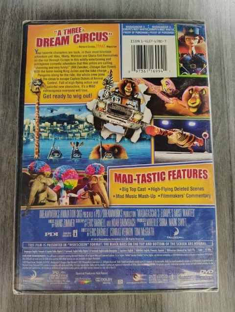Madagascar 3: Europe's Most Wanted