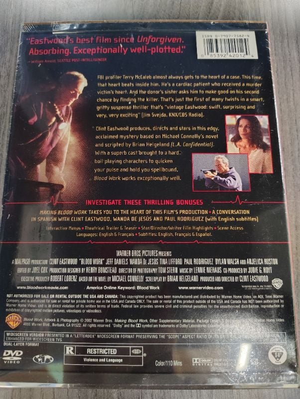 Blood Work (Widescreen Edition)