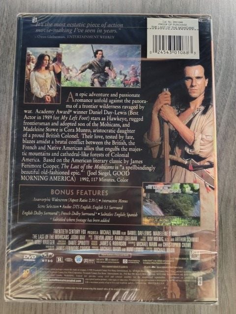 Last of the Mohicans, The (Enhanced Widescreen) (1992)
