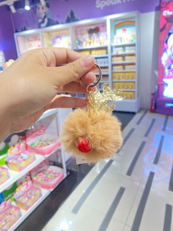 Tanduk Natal & Gantungan Kunci Pompom