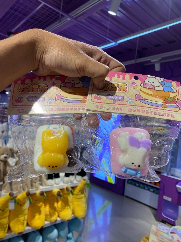 Mainan Squishy Kue Beruang Seri Makanan Manis