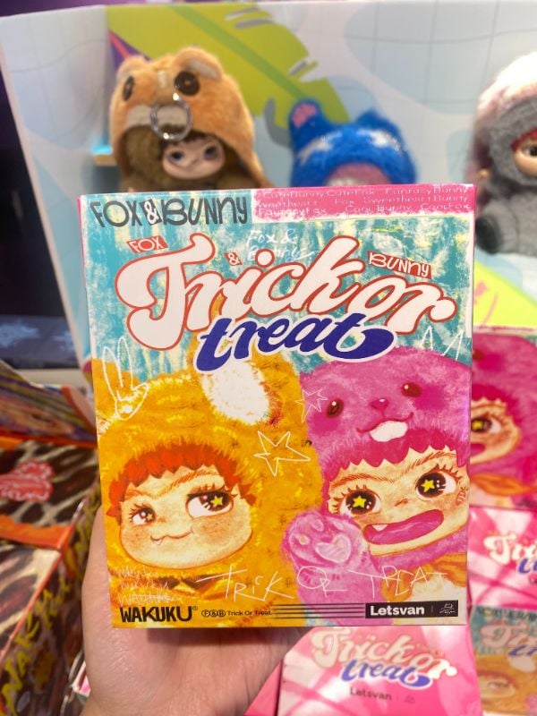 WAKUKU - Seri Figur Koleksi "Buku Harian Petualangan Seru Rubah & Kelinci Kecil" Wakuku