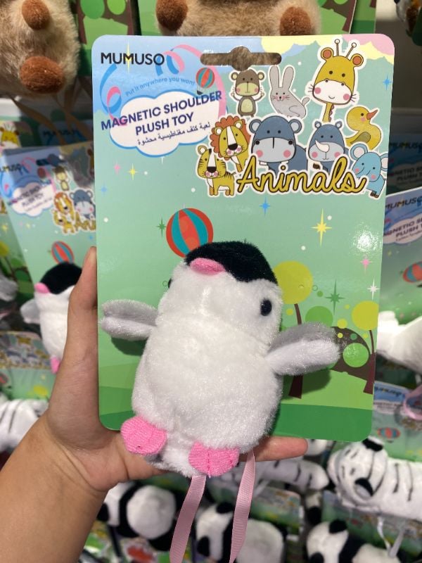 Mainan Plush Bahu Magnetik (Penguin)
