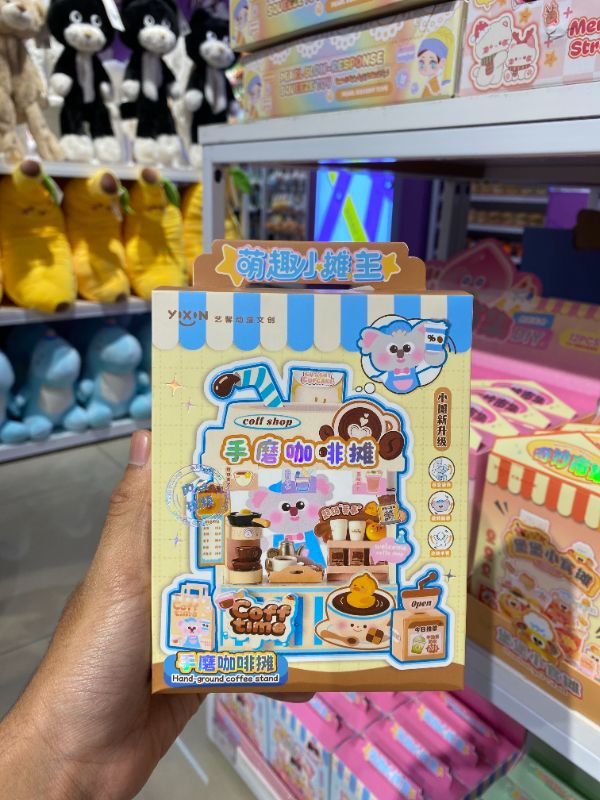 Set Kafe Mini Imut - Toko Kopi Mini Interaktif CJW-86