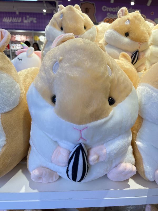 Mainan boneka Hamster Ukuran Besar-Coklat