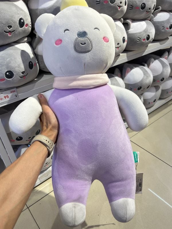 Boneka plush beruang putih-65CM