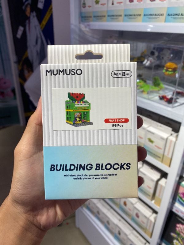 Mainan blok bangunan (Toko Buah-buahan/195 Pcs)
