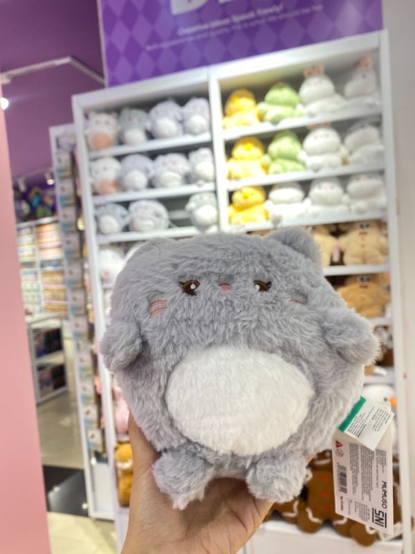 Boneka Kucing Abu-abu