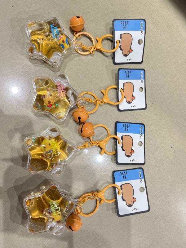 Seri Youyou Gantungan Kunci - Capybara Junle Youyou Bintang Berminyak - 4 Desain Campur