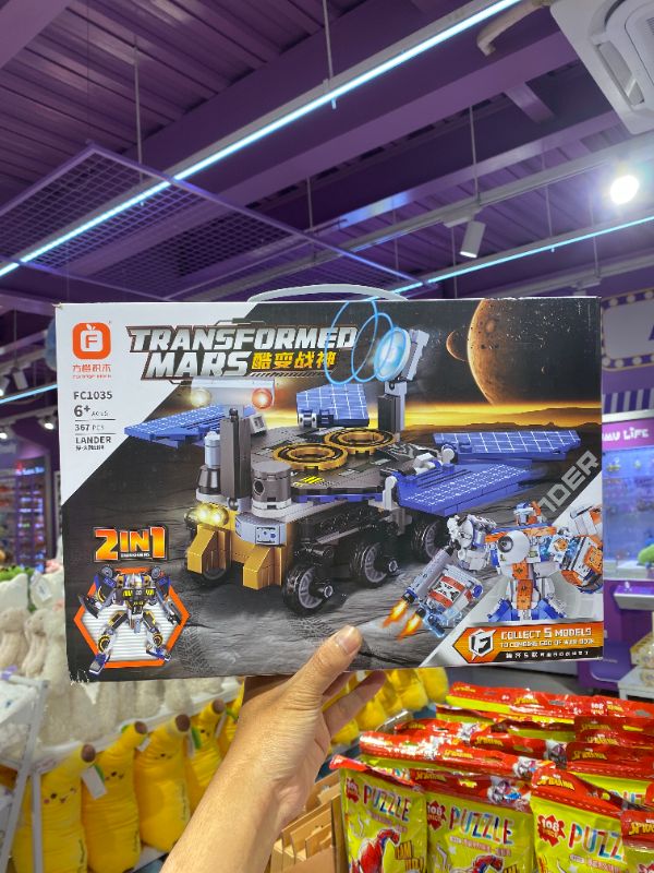 Kit Eksperimen Sains Kayu - Penjelajah Mars (28PCS)