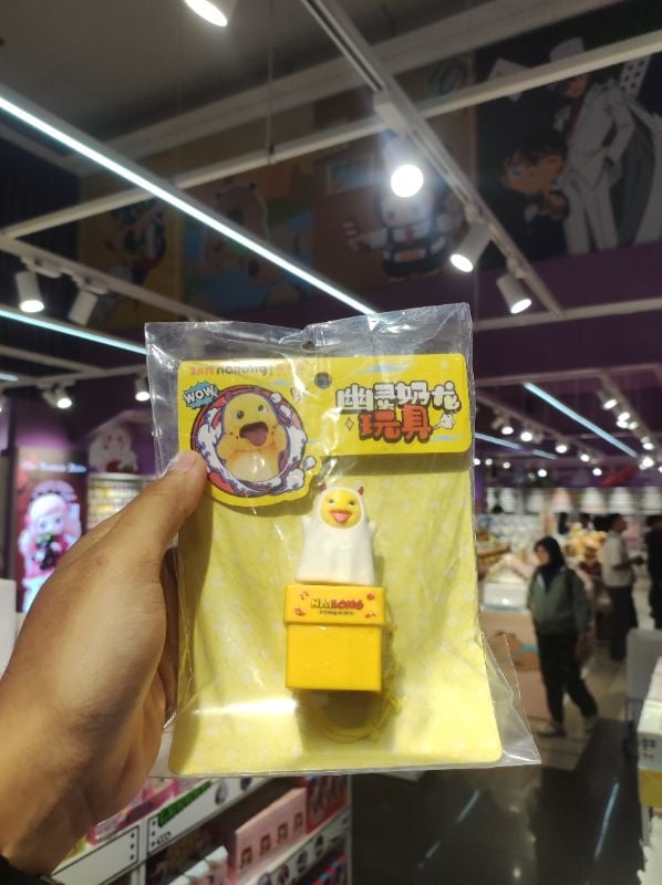 Dinosaurus Kuning Mainan Getar