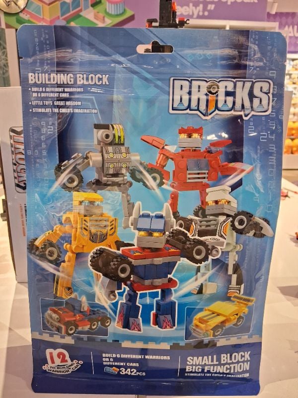 Mainan Blok Bangunan (Robot Trasnformer / 1000 Pcs)