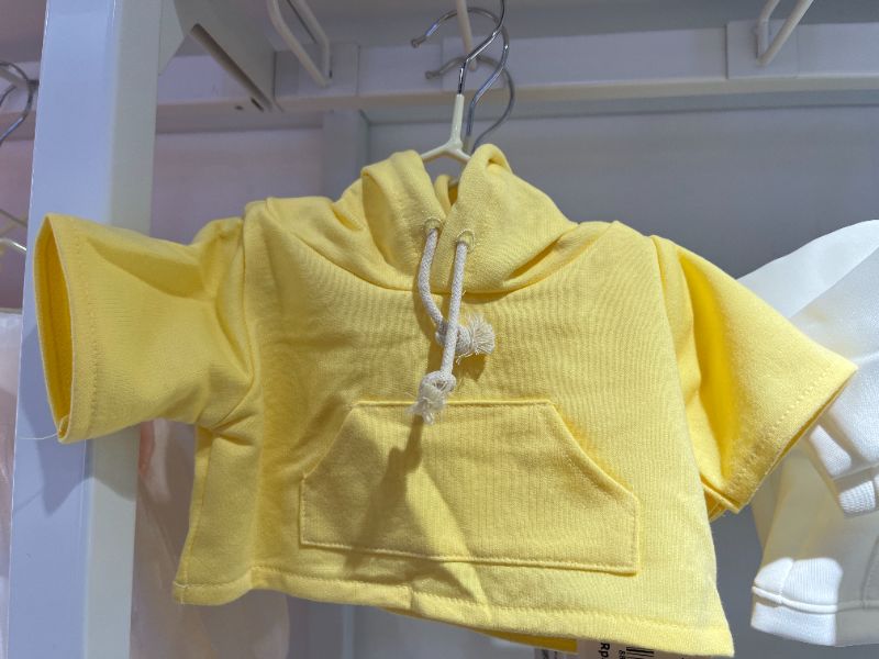 No.35 Hoodie Bertudung Kuning Muda