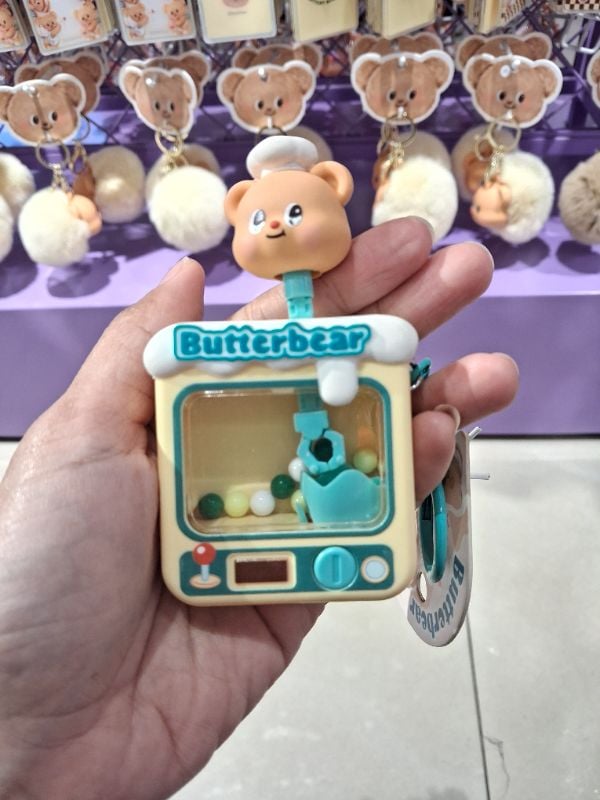 Gantungan Kunci Beruang Lucu (Mesin Capit)