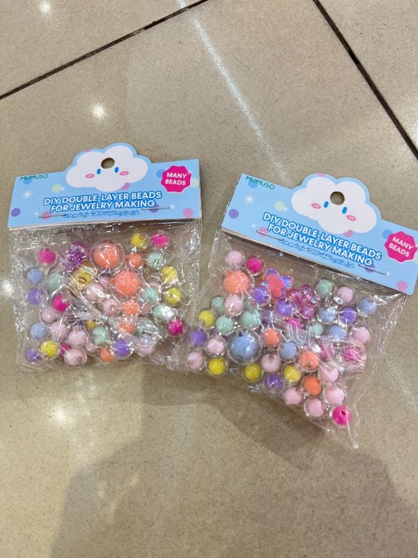 Manik-manik Lapis Ganda DIY untuk Pembuatan Perhiasan