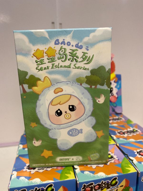 Bao-ao Seri Pulau Bintang Blind Box Boneka Bulu