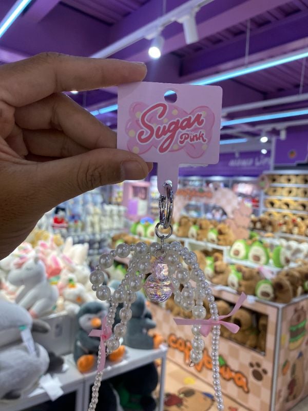 Liontin Gantungan Tas (Simpul Mutiara & Lonceng)