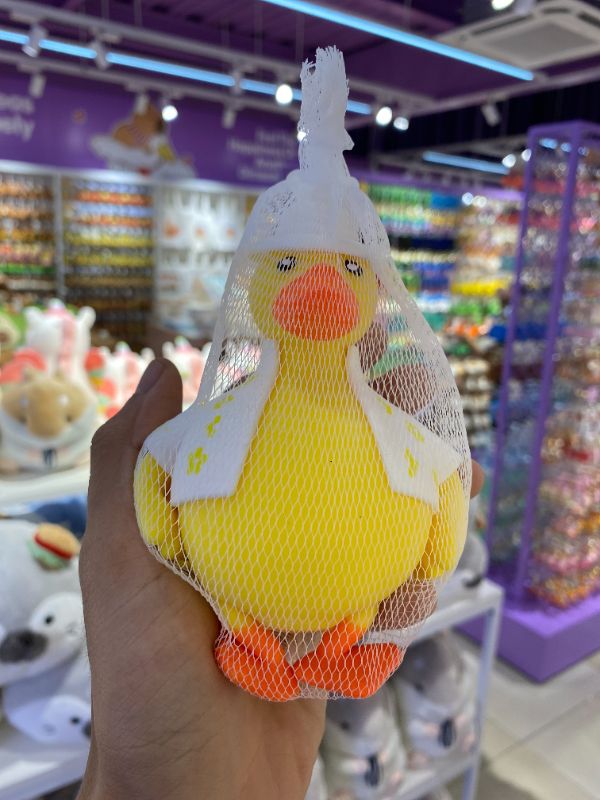 Mainan Squishy penghilang stre-Bebek kecil lucu-2 warna