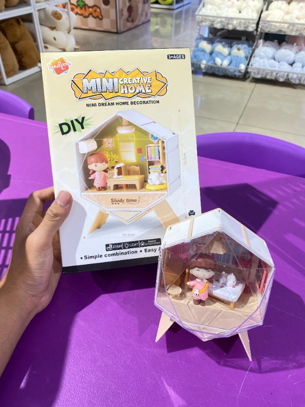 Set Bangunan DIY Pemimpi Kecil (Kamar Tidur)