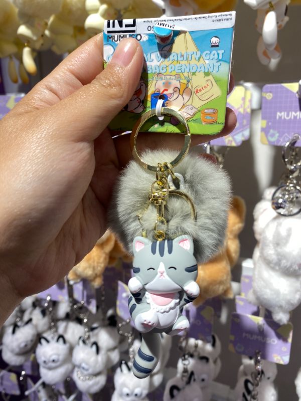 Gantungan Kucing Cheese Seri Lembut Manis Penuh Semangat - Original Edition