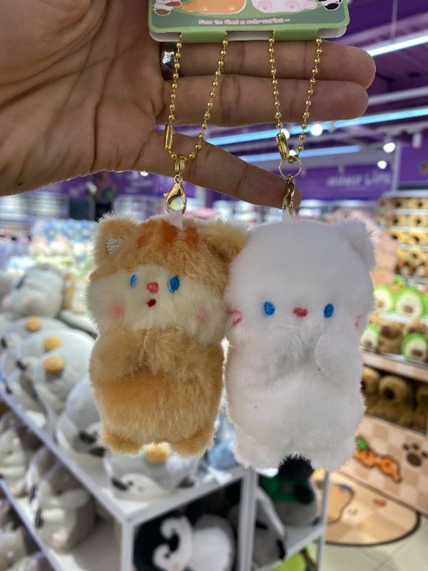 Liontin Gantungan Tas Magnetik (Kucing Kembar)