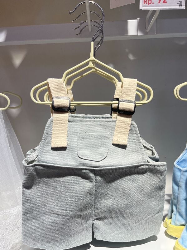 No.29 Celana Overalls Denim Warna Terang