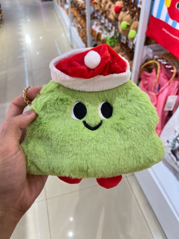 Tas Selempang Plush Pohon Natal