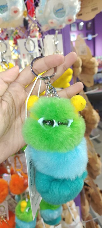 Gatungan kunci Sugar Treasure bulu pompom