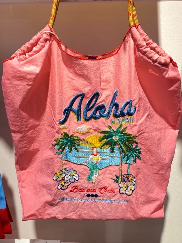 Tas Selempang Sulam Ramah Lingkungan - Pink