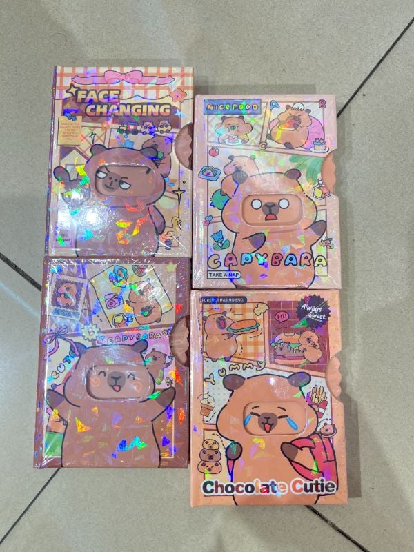 Seri Dunia Capybara - Buku Perubahan Wajah Interaktif