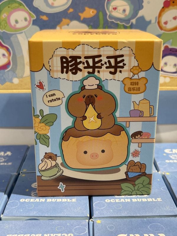 Kotak Misteri Bel Musik Berputar Kapibara