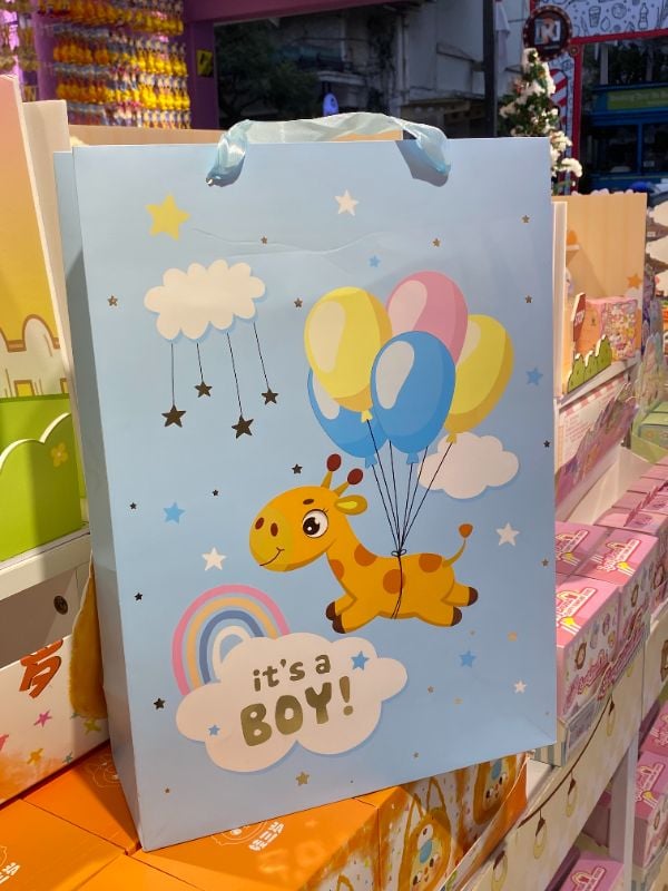 Tas kado bintang awan Baby L (campuran dua jenis)