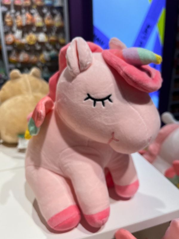 Boneka plush unicorn-pink