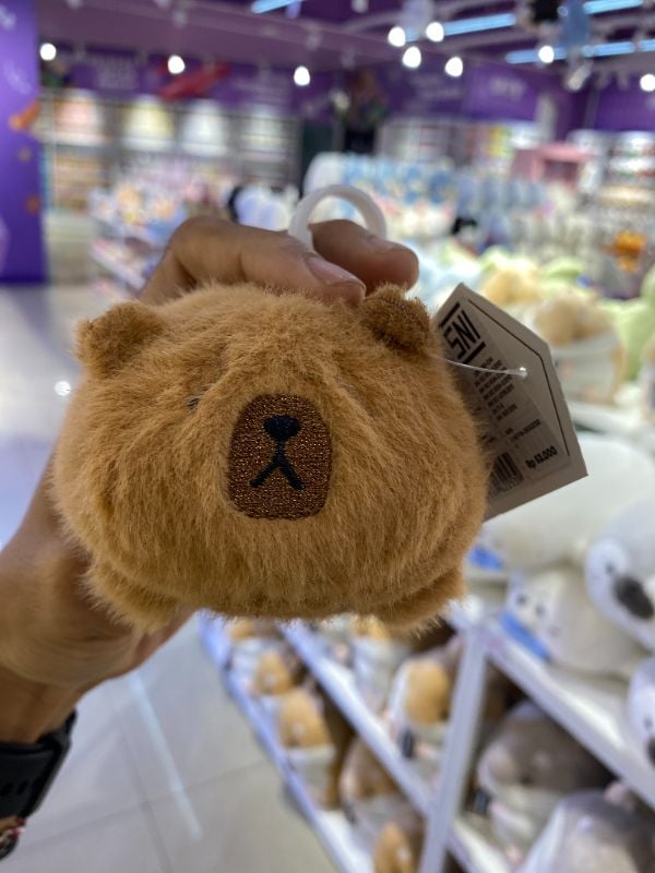 Gantungan Tas Boneka Hewan (Kapibara Lucu)