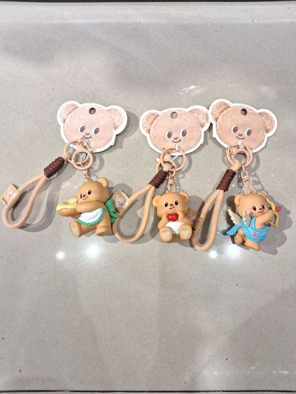 Gantungan Kunci Beruang Lucu