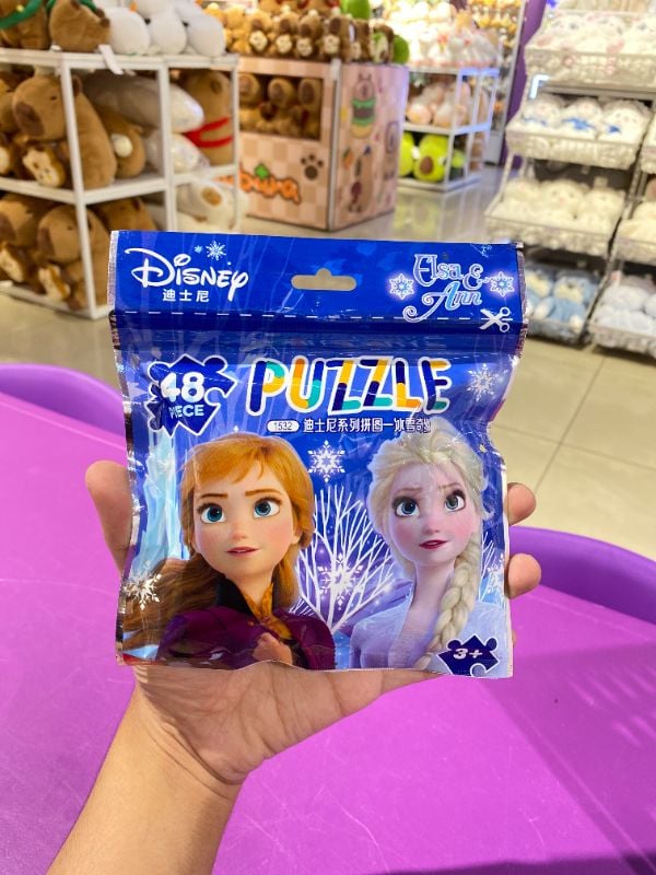 Puzzle Kantong Aluminium Foil Disney 48 Potongan - Frozen