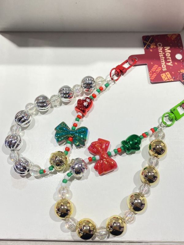 Rantai Telepon Manik-manik Natal (Model C)